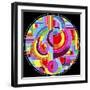 Circles 1-Howie Green-Framed Giclee Print