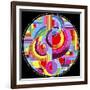 Circles 1-Howie Green-Framed Giclee Print