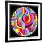 Circles 1-Howie Green-Framed Giclee Print