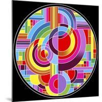 Circles 1-Howie Green-Mounted Giclee Print