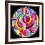 Circles 1-Howie Green-Framed Giclee Print