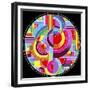 Circles 1-Howie Green-Framed Giclee Print