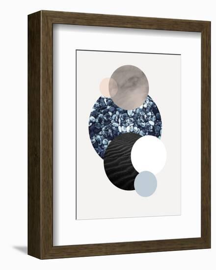 Circles 2-Design Fabrikken-Framed Art Print