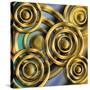 Circles 3D-Art Deco Designs-Stretched Canvas