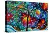 Circles A Moment In-Megan Aroon Duncanson-Stretched Canvas