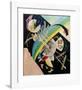 Circles and Black, 1921-Wassily Kandinsky-Framed Giclee Print