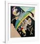 Circles and Black, 1921-Wassily Kandinsky-Framed Giclee Print