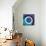 Circles and Colors (Blue), 2013-Carl Abbott-Mounted Serigraph displayed on a wall
