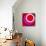 Circles and Colors (Red), 2013-Carl Abbott-Mounted Serigraph displayed on a wall