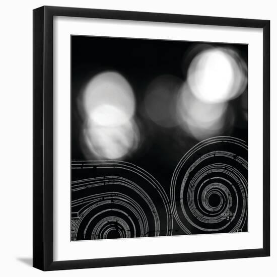 Circles and Swirls II-Studio 2-Framed Art Print