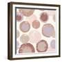 Circles Blush-Wild Apple Portfolio-Framed Art Print