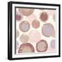 Circles Blush-Wild Apple Portfolio-Framed Art Print