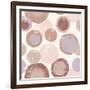 Circles Blush-Wild Apple Portfolio-Framed Art Print