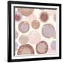 Circles Blush-Wild Apple Portfolio-Framed Art Print