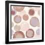 Circles Blush-Wild Apple Portfolio-Framed Art Print