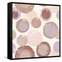 Circles Blush-Wild Apple Portfolio-Framed Stretched Canvas