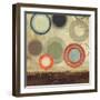 Circles I-Sloane Addison  -Framed Art Print