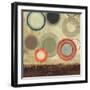 Circles I-Sloane Addison  -Framed Art Print