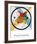 Circles in a Circle-Wassily Kandinsky-Framed Art Print