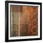 Circles in the Abstract I-Michael Marcon-Framed Art Print