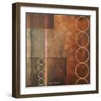 Circles in the Abstract I-Michael Marcon-Framed Art Print