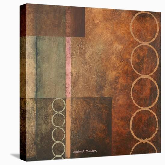 Circles in the Abstract I-Michael Marcon-Stretched Canvas