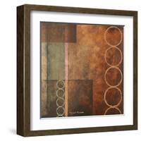 Circles in the Abstract I-Michael Marcon-Framed Art Print