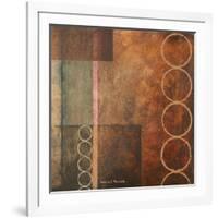 Circles in the Abstract I-Michael Marcon-Framed Art Print