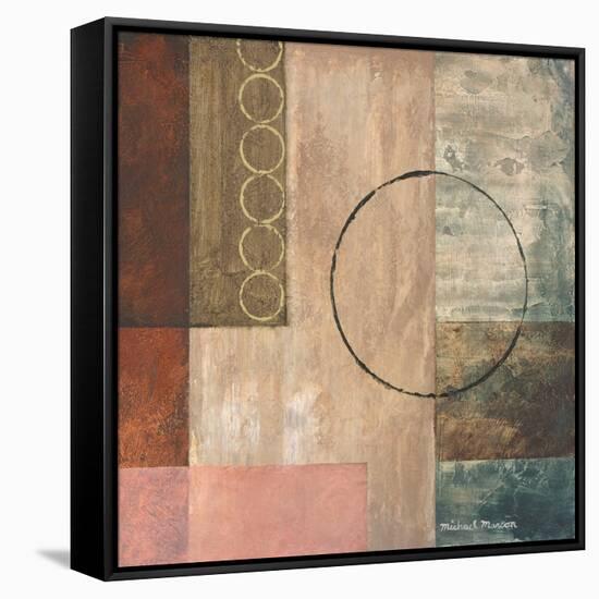 Circles in the Abstract II-Michael Marcon-Framed Stretched Canvas