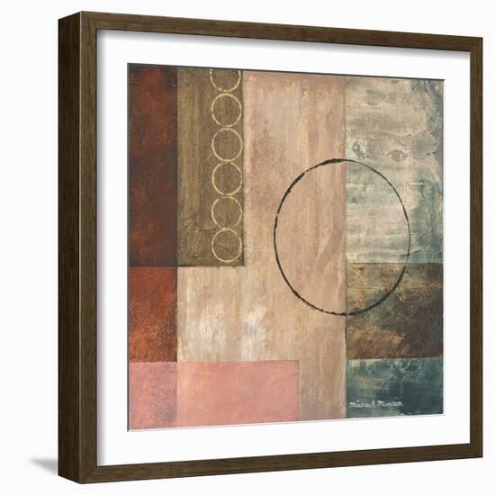 Circles in the Abstract II-Michael Marcon-Framed Art Print