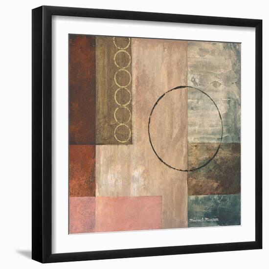 Circles in the Abstract II-Michael Marcon-Framed Art Print