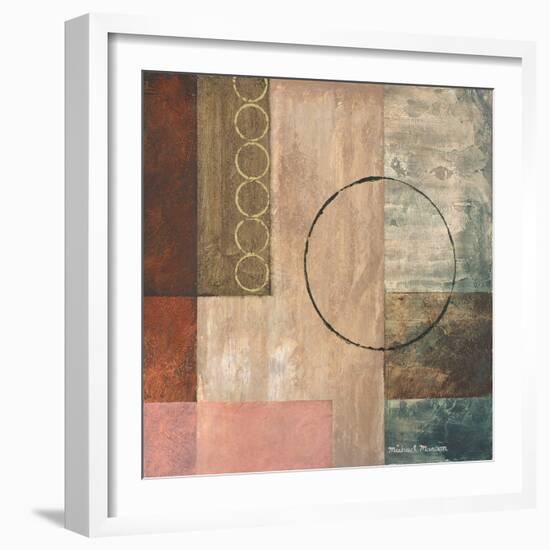 Circles in the Abstract II-Michael Marcon-Framed Art Print