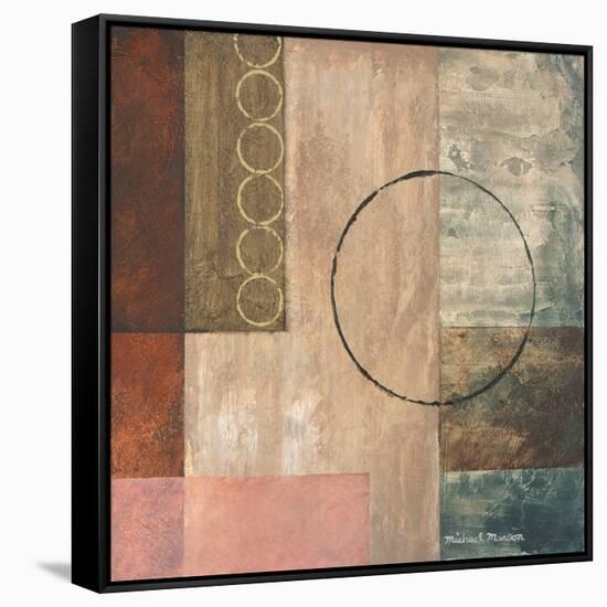 Circles in the Abstract II-Michael Marcon-Framed Stretched Canvas