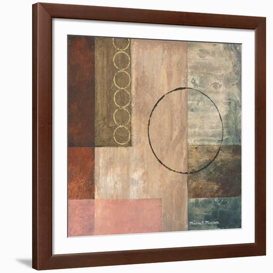 Circles in the Abstract II-Michael Marcon-Framed Art Print