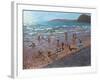 Circles in the Sand, Sidmouth, 2007-Andrew Macara-Framed Giclee Print