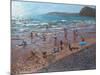 Circles in the Sand, Sidmouth, 2007-Andrew Macara-Mounted Giclee Print