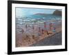 Circles in the Sand, Sidmouth, 2007-Andrew Macara-Framed Giclee Print