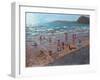 Circles in the Sand, Sidmouth, 2007-Andrew Macara-Framed Giclee Print