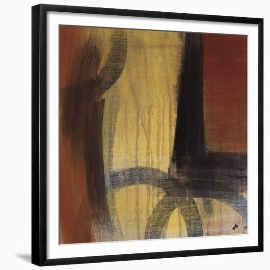 Circles in Time II-Jo Clouden-Framed Giclee Print