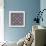 Circles Linked - Plum-Susan Clickner-Giclee Print displayed on a wall