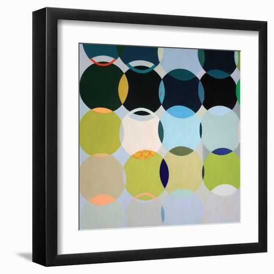 Circles No. 1-Naomi Taitz Duffy-Framed Art Print