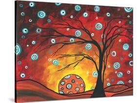 Circles Setting Sun-Megan Aroon Duncanson-Stretched Canvas