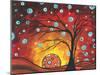 Circles Setting Sun-Megan Aroon Duncanson-Mounted Art Print