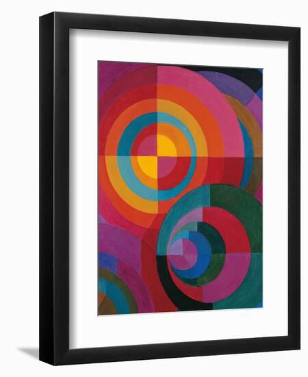 Circles-Johannes Itten-Framed Giclee Print