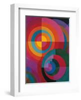 Circles-Johannes Itten-Framed Giclee Print