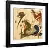 Circling, 1924-Wassily Kandinsky-Framed Giclee Print