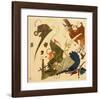 Circling, 1924-Wassily Kandinsky-Framed Giclee Print