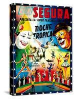 Circo Segura Circus-Lantern Press-Stretched Canvas