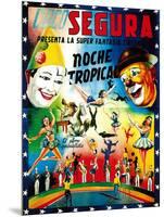 Circo Segura Circus-Lantern Press-Mounted Art Print