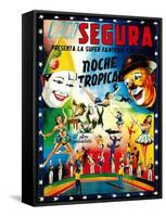 Circo Segura Circus-Lantern Press-Framed Stretched Canvas